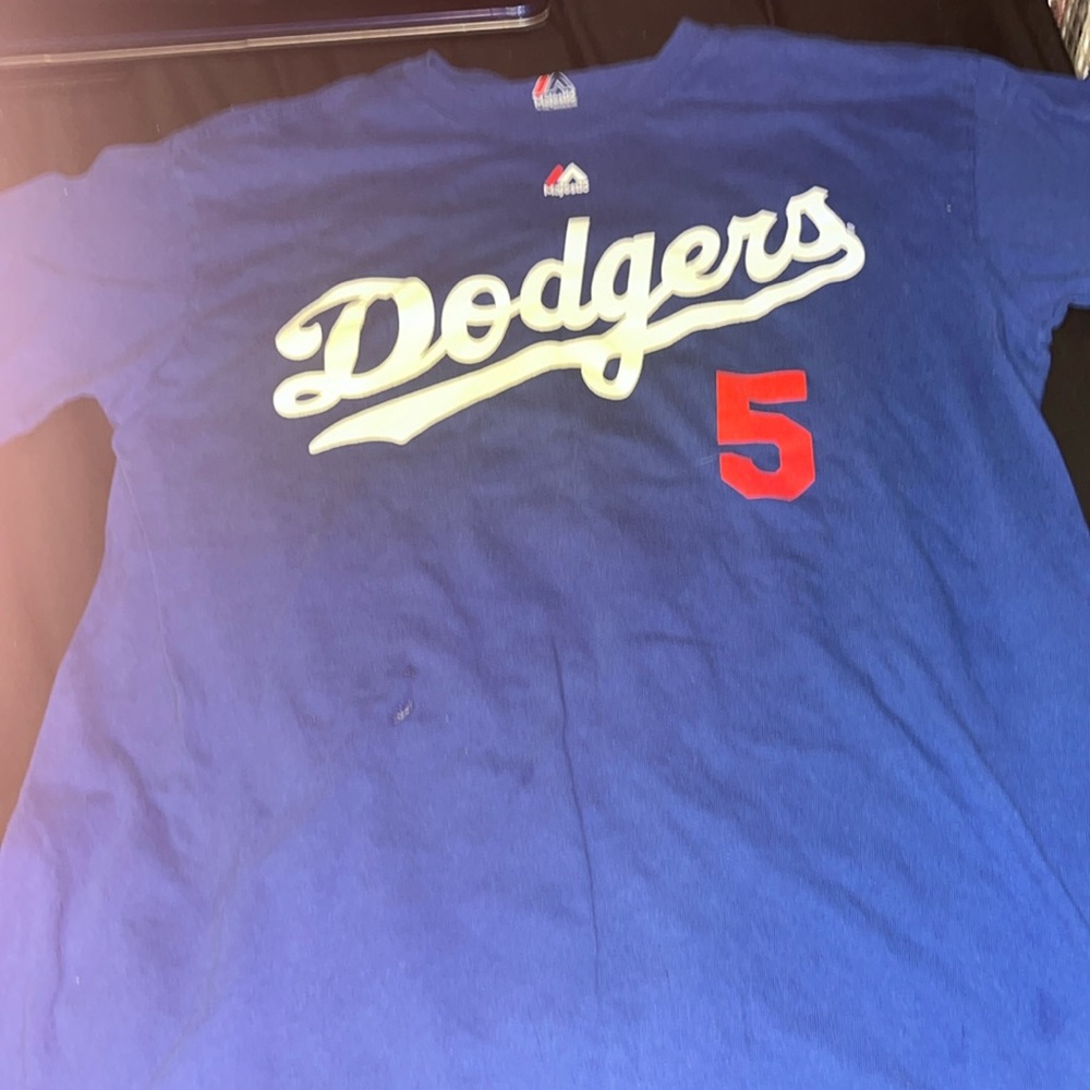 Los Angeles Dodgers Corey Seager T Shirt - Picture 1 of 6